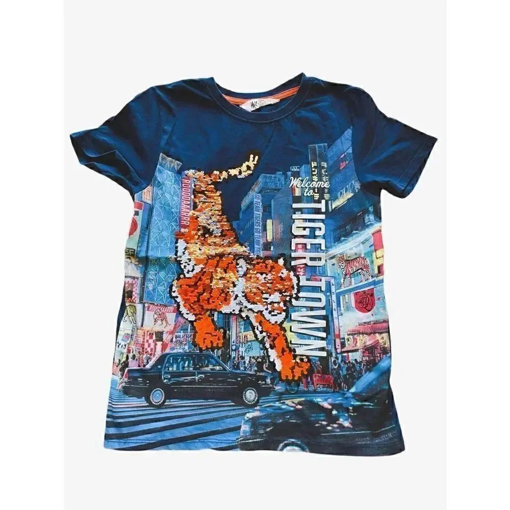 H&M Assorted Short Sleeves Boys T-Shirt Bundle - Picture 4 of 9